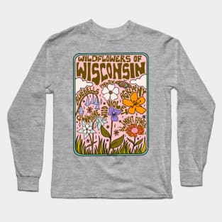 Wisconsin Wildflowers Long Sleeve T-Shirt